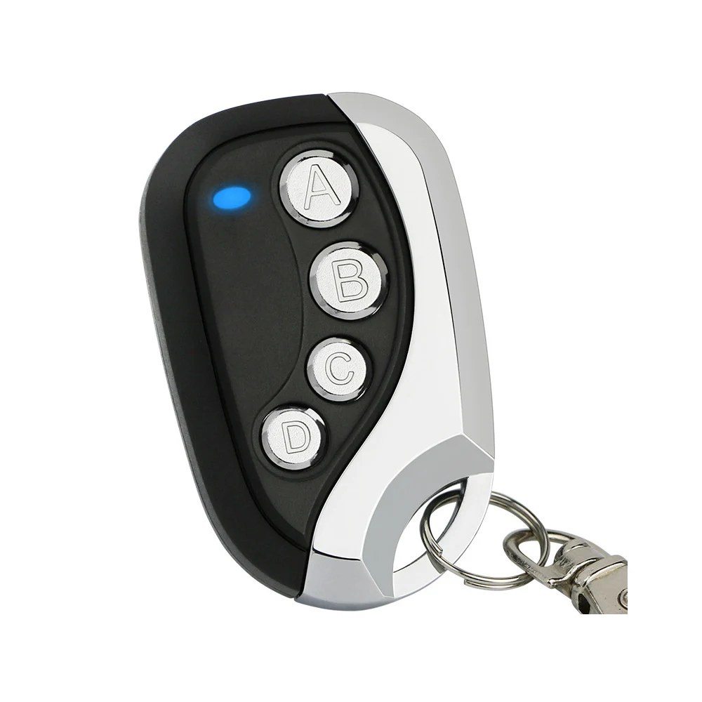 

4 Type Metal Design Transmitter Garage Door Remote Control Fob 433.92Mhz Cloning Gate Duplicator