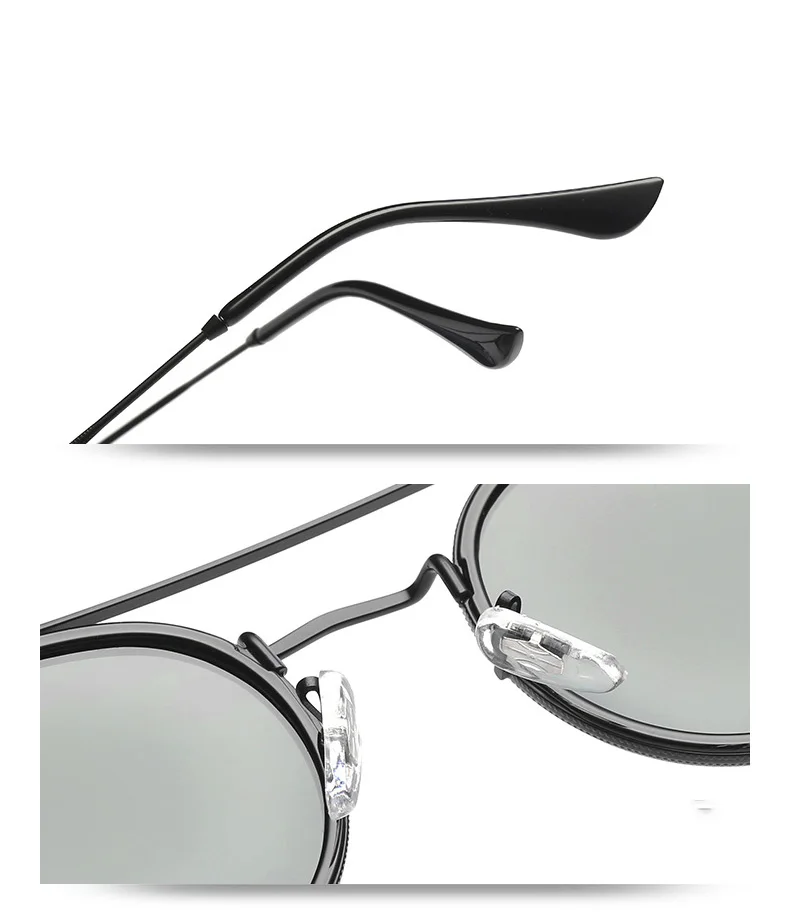 DPz женские круглые поляризованные солнцезащитные очки 3647 лучей G15 мужские вождения автомобиля мужские солнцезащитные очки UV400 пакет