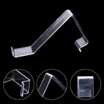 

Clear L- shape Acrylic Shoes Ract Holder Retail Shop Display Plastic Stand Shelf