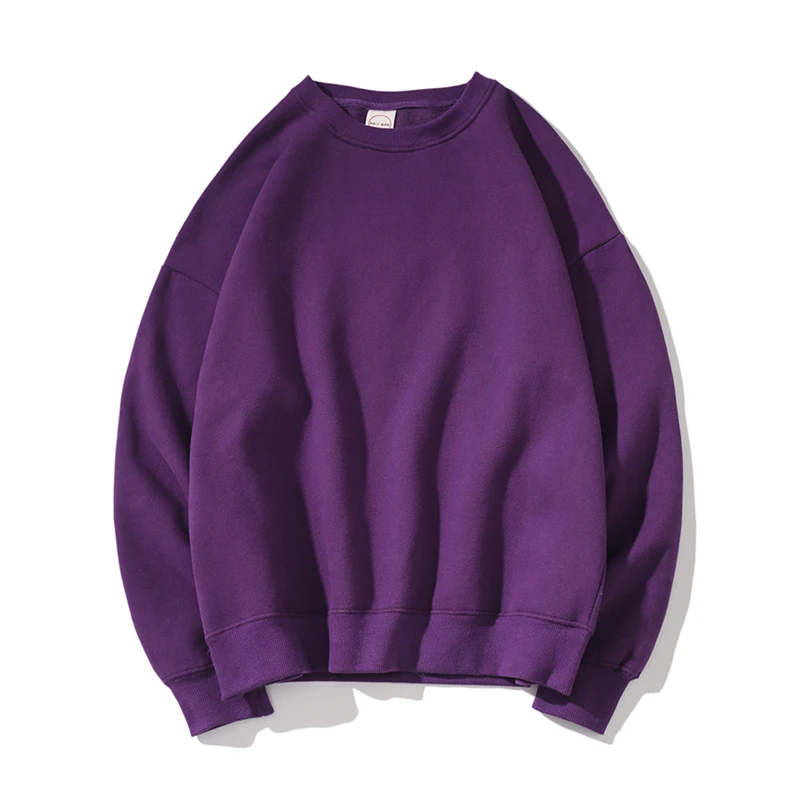 LAPPSTER Harajuku однотонная Черная мужская толстовка с капюшоном, весна, мужская Японская уличная одежда, Толстовка для пары, цветная Толстовка в стиле хип-хоп с круглым вырезом - Цвет: Purple