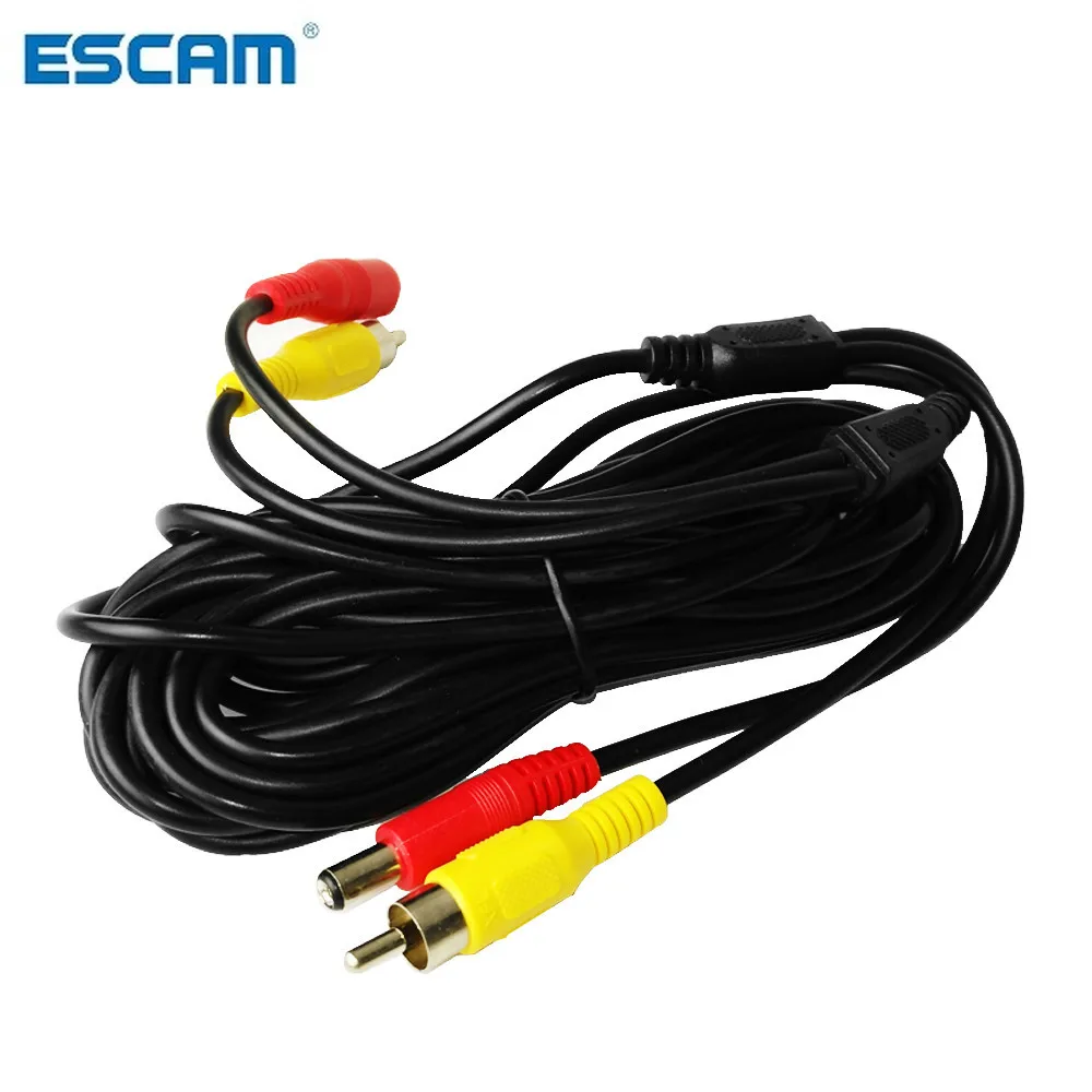 Аудиокабель RCA 5 м 10 20 30 дополнительный аудиовыход CCTV Удлинительный кабель