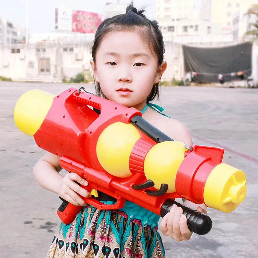 

High Pressure Sports Game Shooting Pistol Soaker Pump Action Outdoor Toy Child Beach Big Water Gun Toys for Kids adult