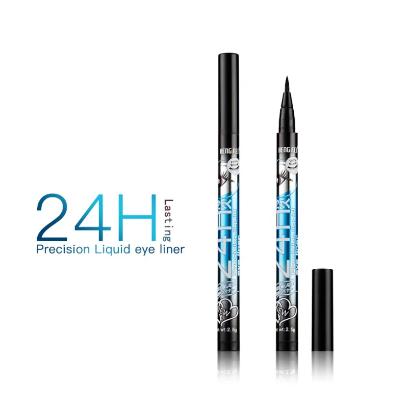 

2019 New Women Waterproof Black Liquid Eyeliner Pen Make Up Black Eye Liner Pencil Cosmetics Hot Sale