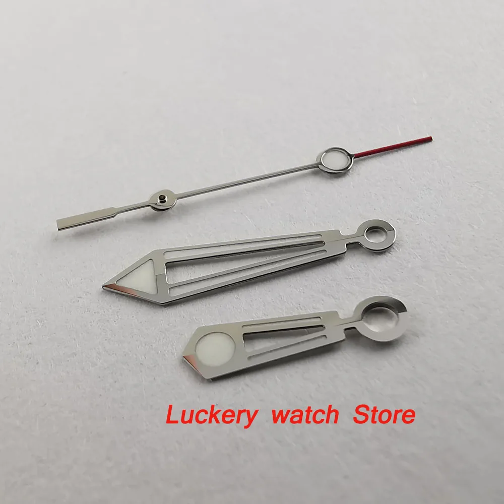 

Silver edge Green luminous hands fit for Miyota 82 series ;MingZhu dg2813/3804 Movement-Z30