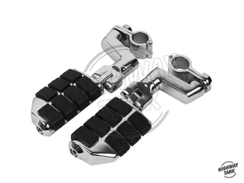 

Universal 25mm Motorcycle Foot Rest Foot Pegs case for Yamaha V-STAR XVS1300 XVS650 XVS950