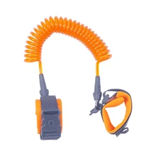 Ремни безопасности поводок дети защищают вращающийся супермаркет тяги анти потерянный Регулируемый Открытый легкий использовать наручный поводок