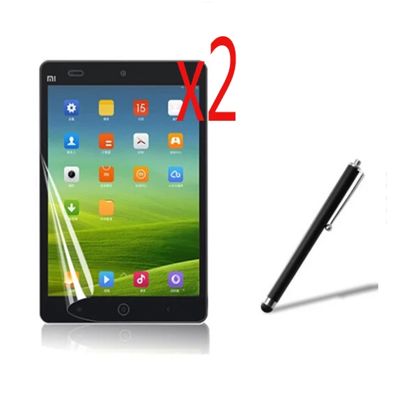 

2x films +2x Clean cloth +1x Stylus,Anti-Glare Matte Screen Protector Protective Film Guards For Xiaomi Mipad Mi Pad 1 7.9"