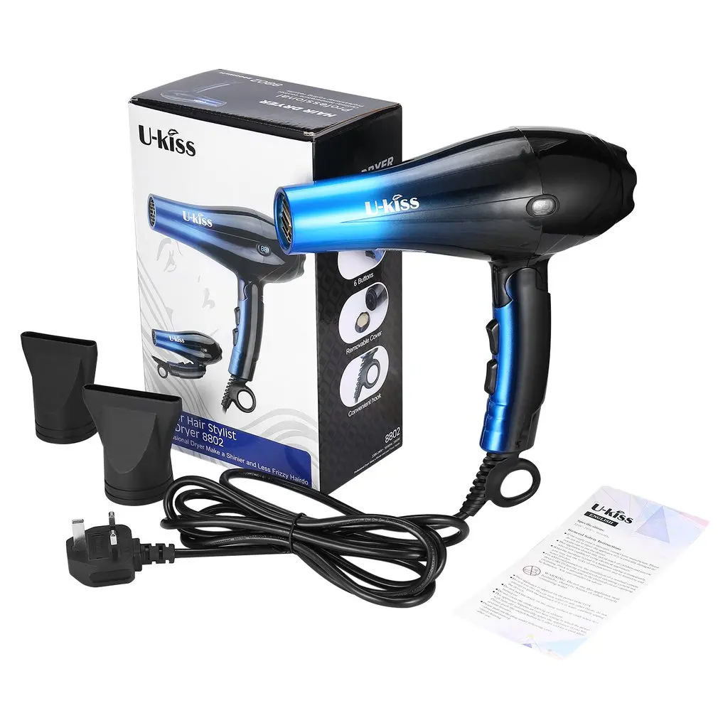 

Professional Foldable Portable 2000W Home Hair Dryer Anti Frizz Ion Hairdryer Fast Trocknend Powerful Hair Dryer