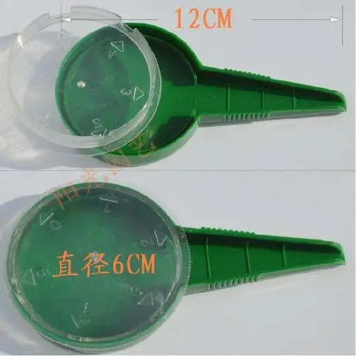 Мода Горячие Профессиональный сеять садовые инструменты Регулируемый Размеры распространителем Сеятель плантатор Starter сеялка с 5 различных настроек