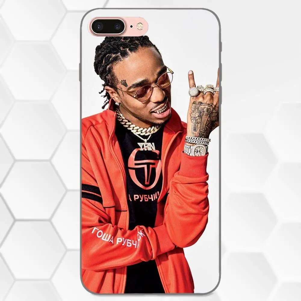 Quavo Migos блестящий красочный милый лидер продаж модный дизайн для Apple iPhone X XS Max XR 4 4S 5