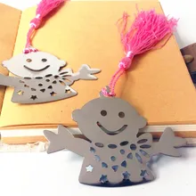1 упак./лот Kawaii Angel baby Дизайн Полые кисточки стиль meatl Закладка Набор хорошее украшение Забавный подарок приза