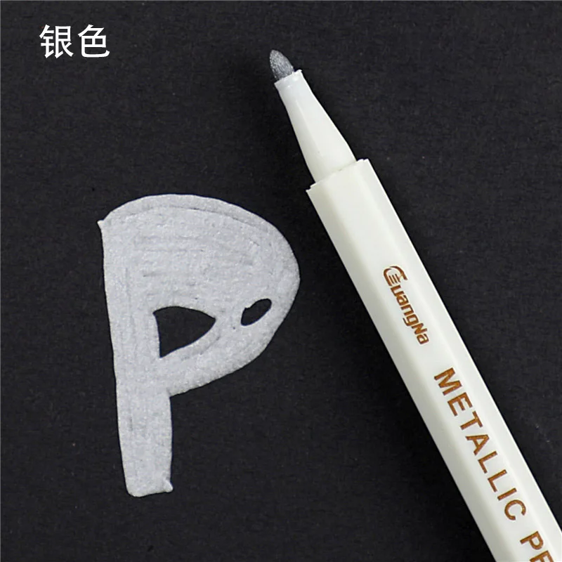 Практичная ручка для рисования красочная маркерная Ручка DIY Ремесло Фотоальбом украшение граффити для стеклянных черных карт - Цвет: 20