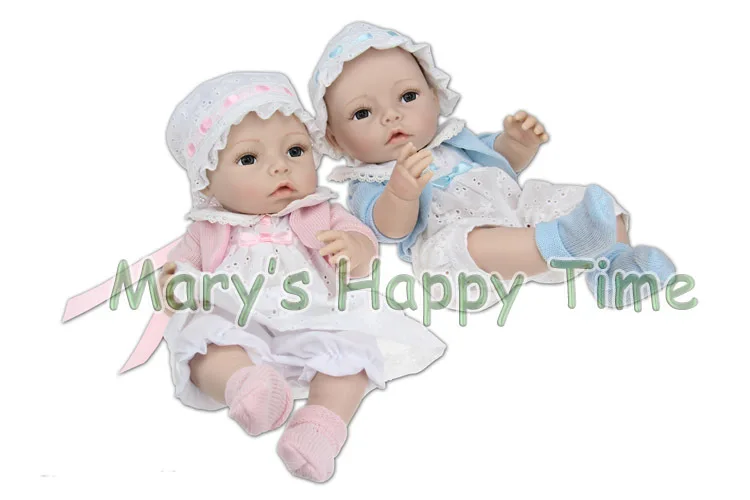 

40cm All Silicone Reborn Baby Dolls Handmade Kids Hobbies Baby Reborn Doll Brinquedos Toy Doll