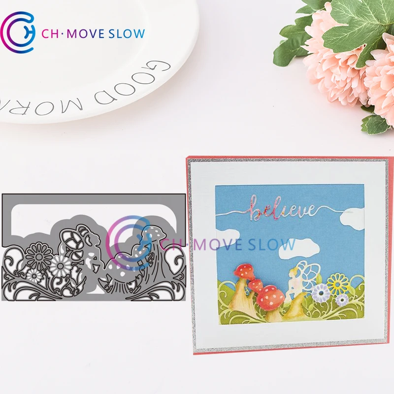 

2019 New Arrival CH pixie header Metal Cutting Dies Stencils For Scrapbooking Photo Album Decoration Embossing Paper Card Craft