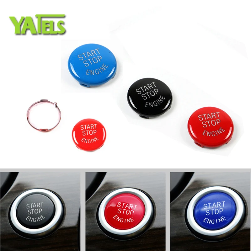 

1PC Car Engine Start Stop Switch Button Replace Cover For BMW F02 F10 F01 7 series 2009 2010 2011 2012 2013 2014 2015 2016 2017