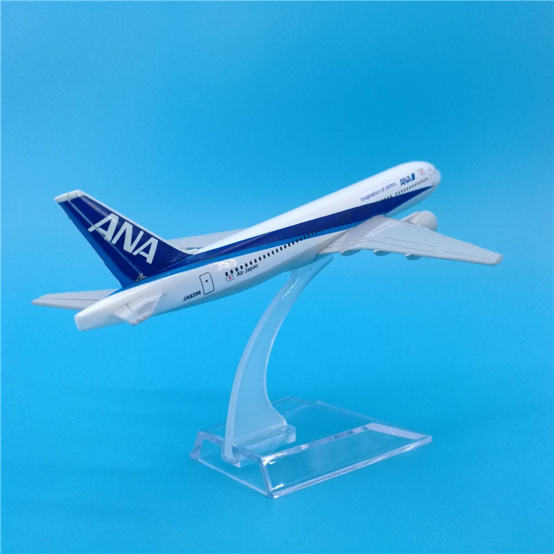 16 см Япония Ана модель самолета Boeing 767 литье под давлением пассажирский B767