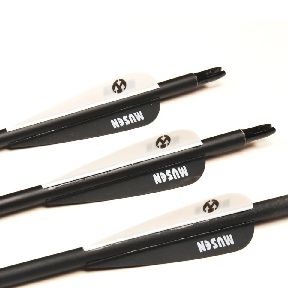 Polegadas de Carbono Tiro com Arco 7.8mm com Substituir a Cabeça para Recurvo Misturado Seta Coluna 500 Diâmetro Composto Arco Caça 28 - 30 32 6 seta coluna 500 diâmetro 7.8mm com substituir
