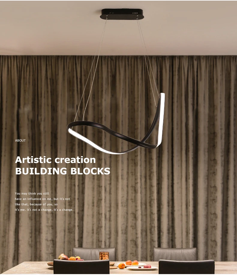 NEO Gleam креативный современный светодиодный подвесной светильник для гостиной спальни столовой подвесной светильник светодиодный