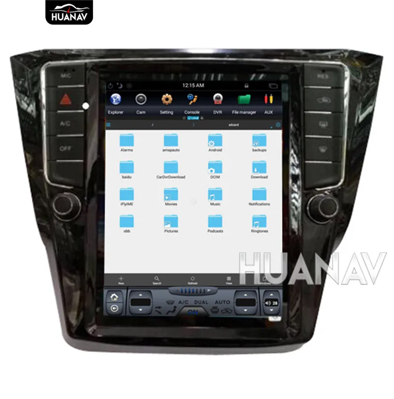 Clearance The new Tesla style Car No DVD player GPS navigation radio Stereo For VW Volkswagen Passat 2015 2016 2017 multimedia ISP 7