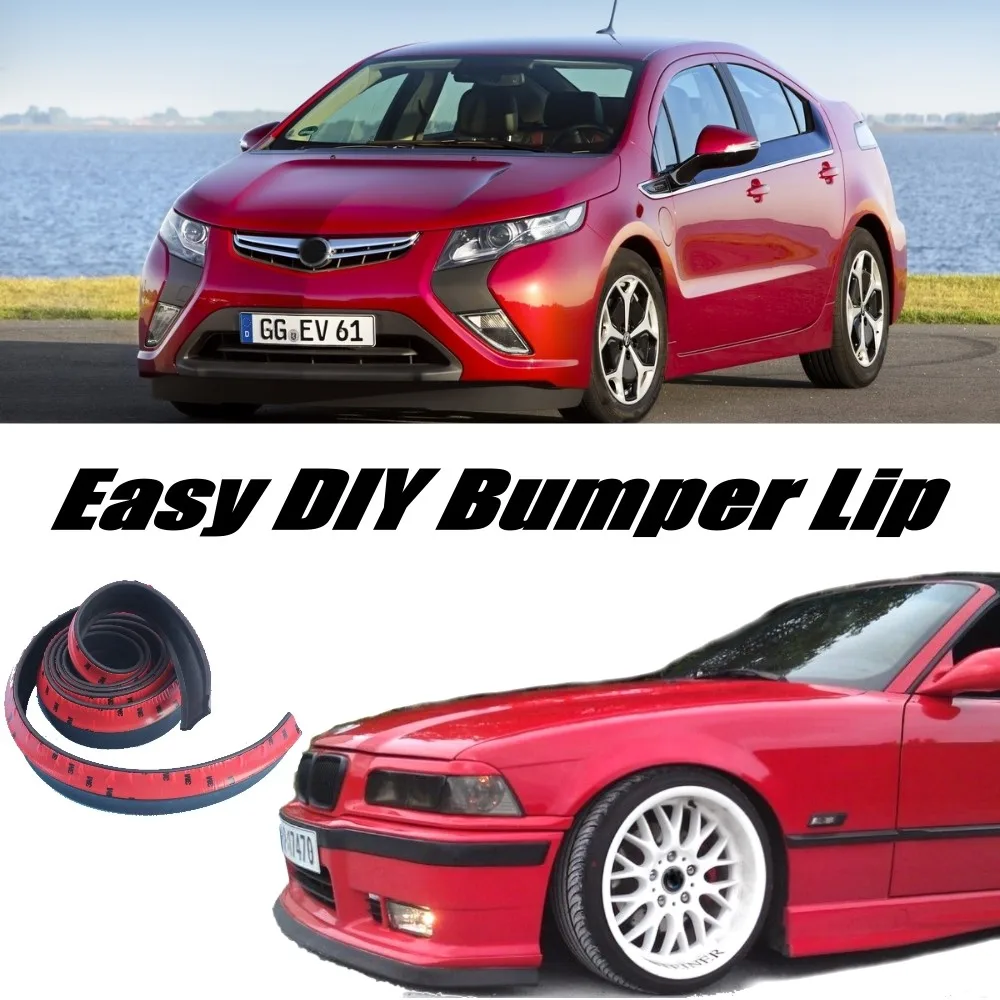 Opel Volt Tuning Front Splitter Bumper Lip Front Skirt Bodykit
