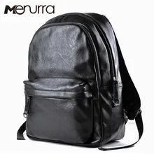 Мужской женский винтажный рюкзак из искусственной кожи, модный мужской школьный спортивный рюкзак для отдыха, Черный Коричневый рюкзак