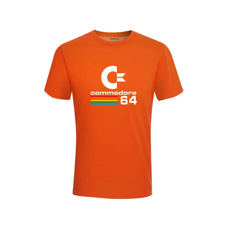 

2019 Summer Commodore 64 T Shirts C64 SID Amiga Retro 8-bit Ultra Cool Design Vinyl T-shirt Mens Clothing With Short Sleeve