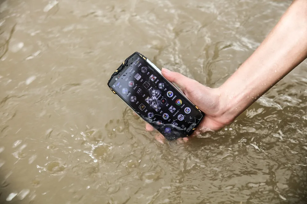Blackview BV6800 Pro IP68 водонепроницаемый смартфон 4 Гб + 64 Гб 5,7 "18:9 MT6750T Восьмиядерный 16,0 Мп Android 8,0 6580 мАч Беспроводное зарядное устройство