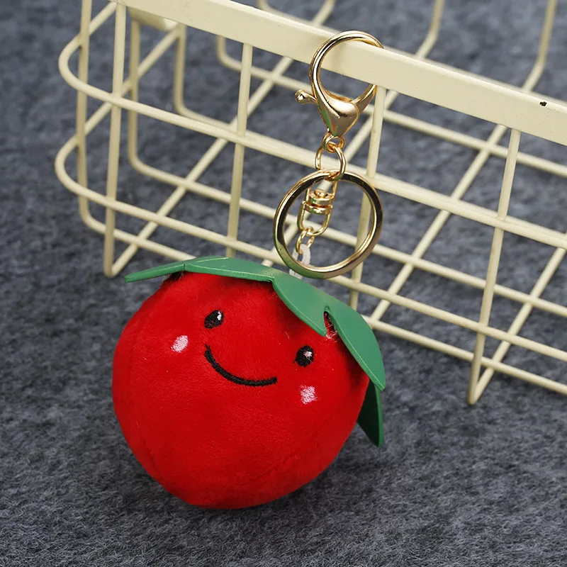 2019 большой летний фруктовый брелок яблоко арбуз Pitaya Pine киви для ключей держатель