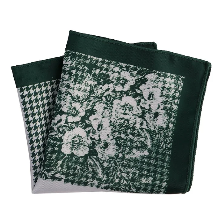 MPK-057pocket square Портной Смит дизайнер Карманный квадратный модный платок Пейсли Цветочный плед Stye Hanky 9 цветов на выбор - Цвет: MPK-057pocket square