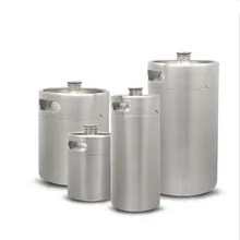 2Л 64 унции пивные бочонок Ворчун, 304 нержавеющая сталь 2 литра мини бочонок Homebrew пивные бочки, на открытом воздухе вечерние/для пикника/барбекю