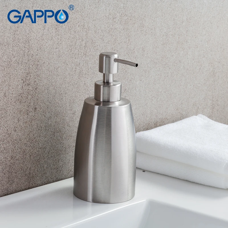 

GAPPO liquid soap dispensers bathroom liquid soap pump emulsion bottle bath stainless steel accessories soap pumps