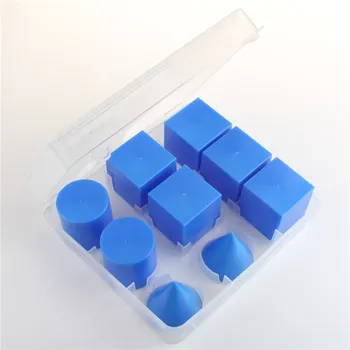

9pcs/set Combined Geometry Model Cube Cylinder Cone Geometric Shape Model Primary Math Geometry Children Cognitive Toys