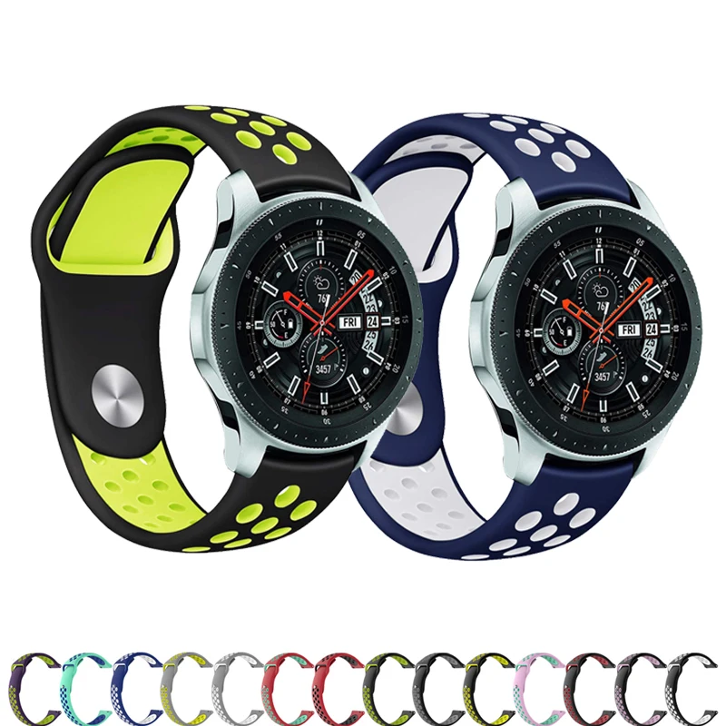 22 мм ремешок для спортивных часов samsung galaxy S3 Frontier/классические часы 46 huami amazfit huawei 2