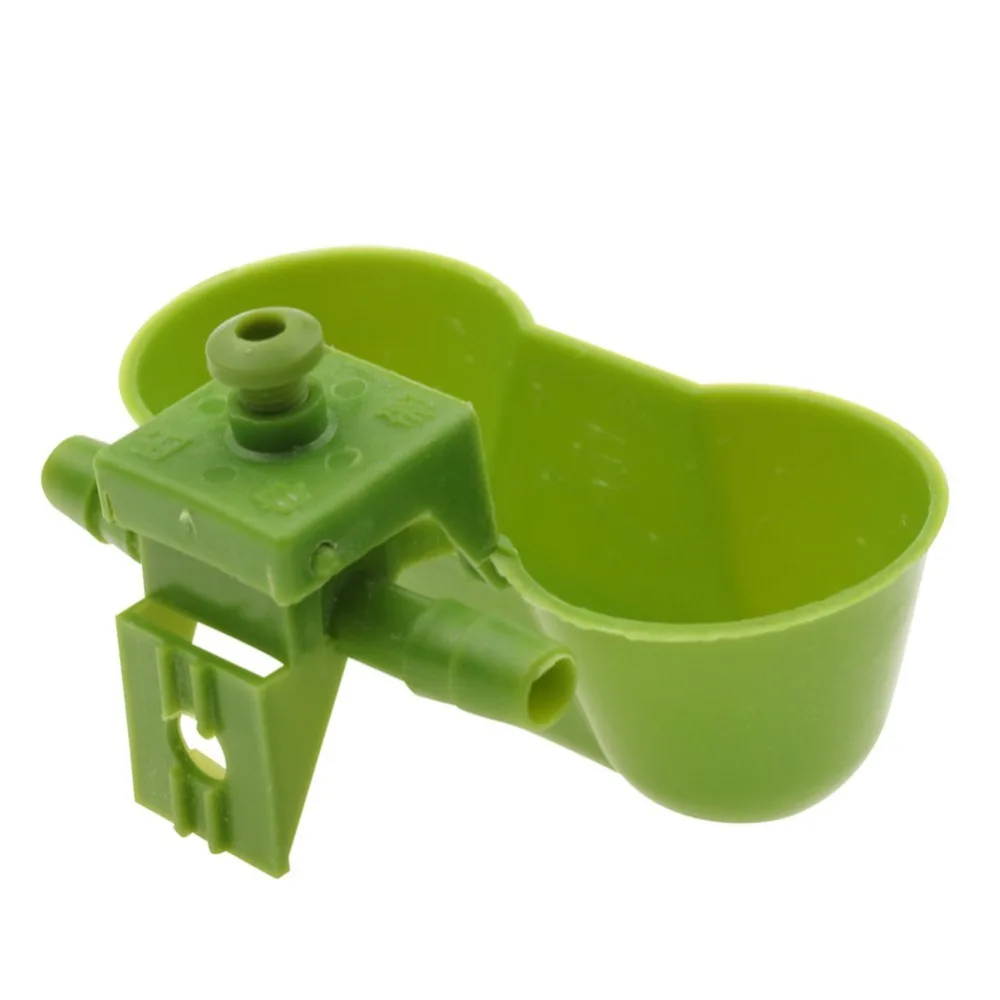 

15 pcs Bird Pigeons Quail Automatic Cup 115*47*42MM Double Drinking Bowl Farm Breeding Supplies