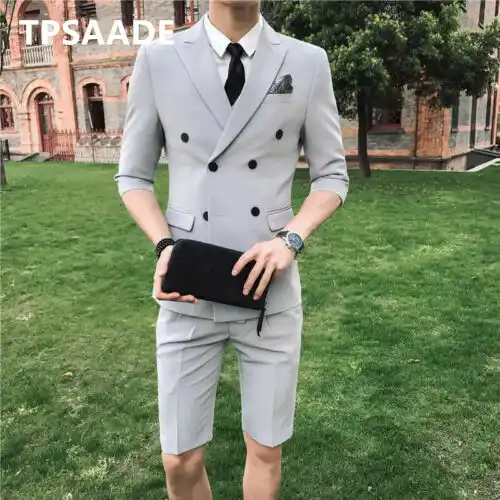 summer wedding suits shorts