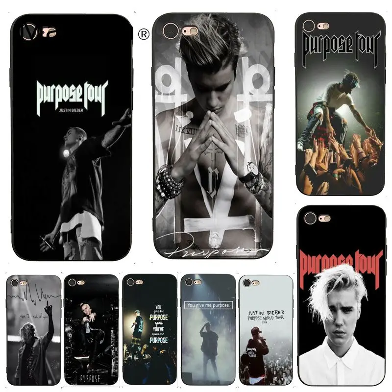 MaiYaCa For iphone 7 Case Justin Bieber Newest Cute Coque Phone Accessories Case for iPhone X 8 7 6 6S Plus X 5 XS XR Case