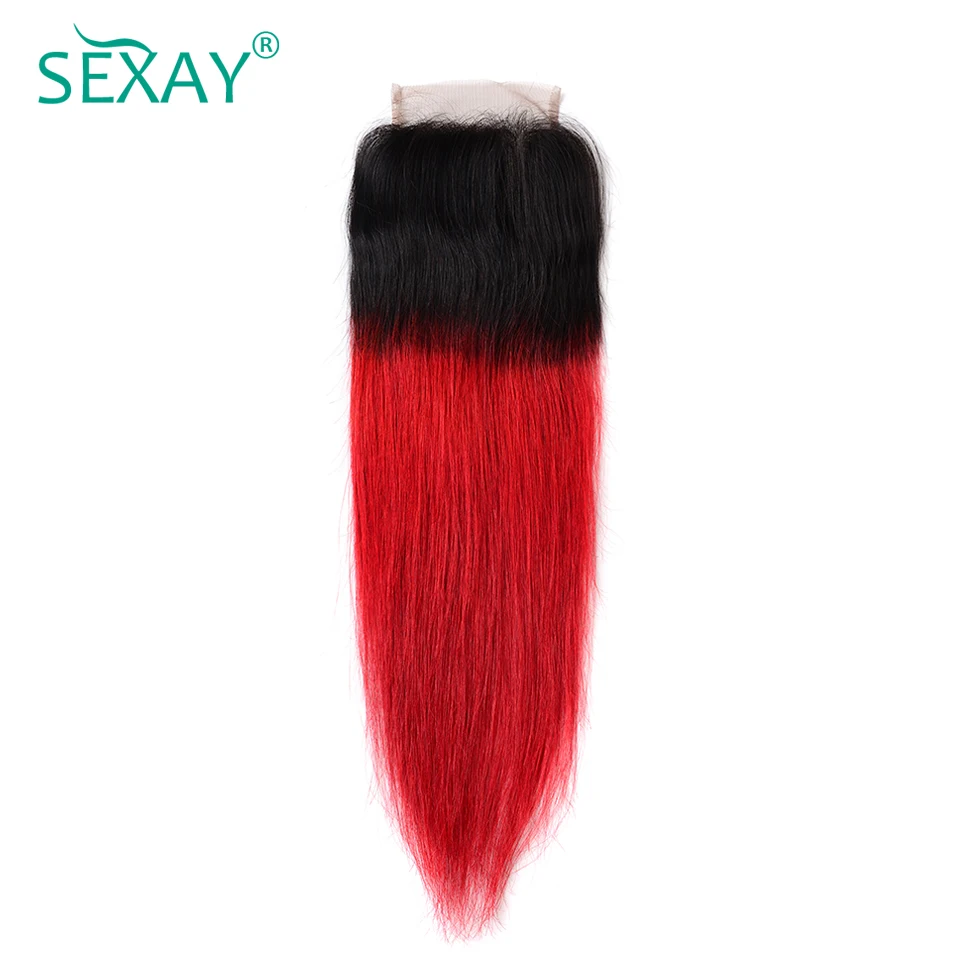 Ombre Bundles With Closure Dark Roots Ombre Red Human Hair Brazilian Straight Hair 3 Bundles SEXAY Red Bundles With Closure Ombre Bundles With Closure Dark Roots Ombre Red Human Hair Brazilian Straight Hair 3 Bundles SEXAY Red Bundles With Closure
