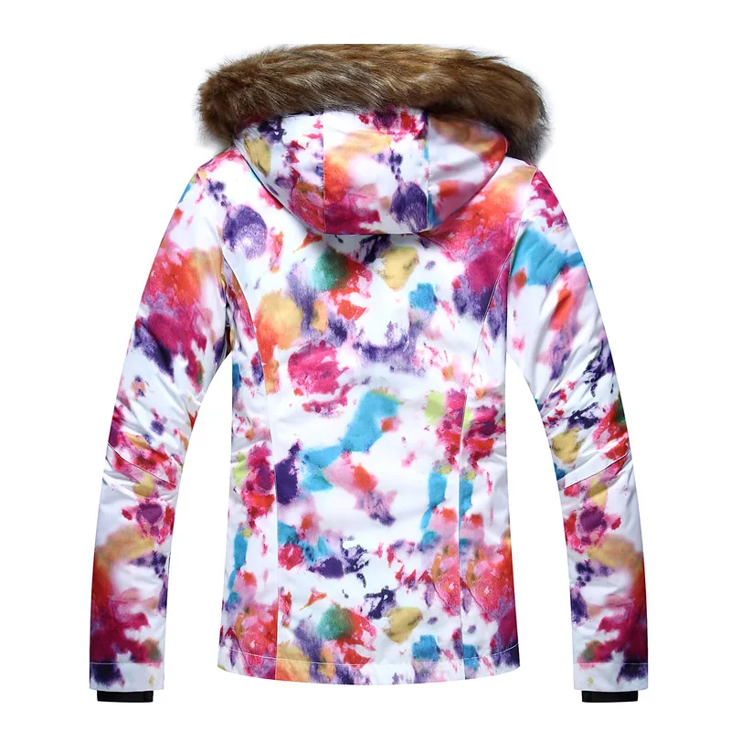 جديد نمط المرأة التزلج الدعاوى تزلج جاكيتات الشتاء للماء الرياضة الثلوج الفتيات على الجليد نوعية جيدة شحن مجاني