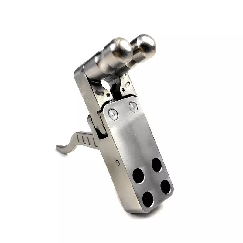 Alça de Pulso Arco e Flecha Inoxidável Catapulta Liberação Shooter Acessórios Faça Você Mesmo Estilingue Aço 4 Arco e flecha