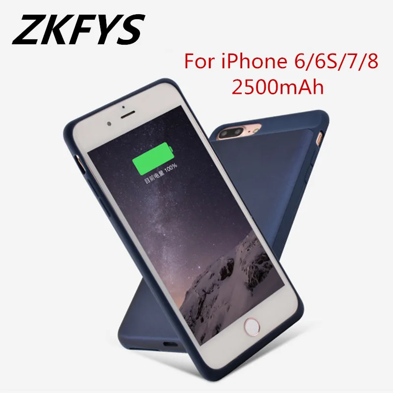 External Battery Charging Case For iPhone 6 6S 7 8 Backup Power Bank