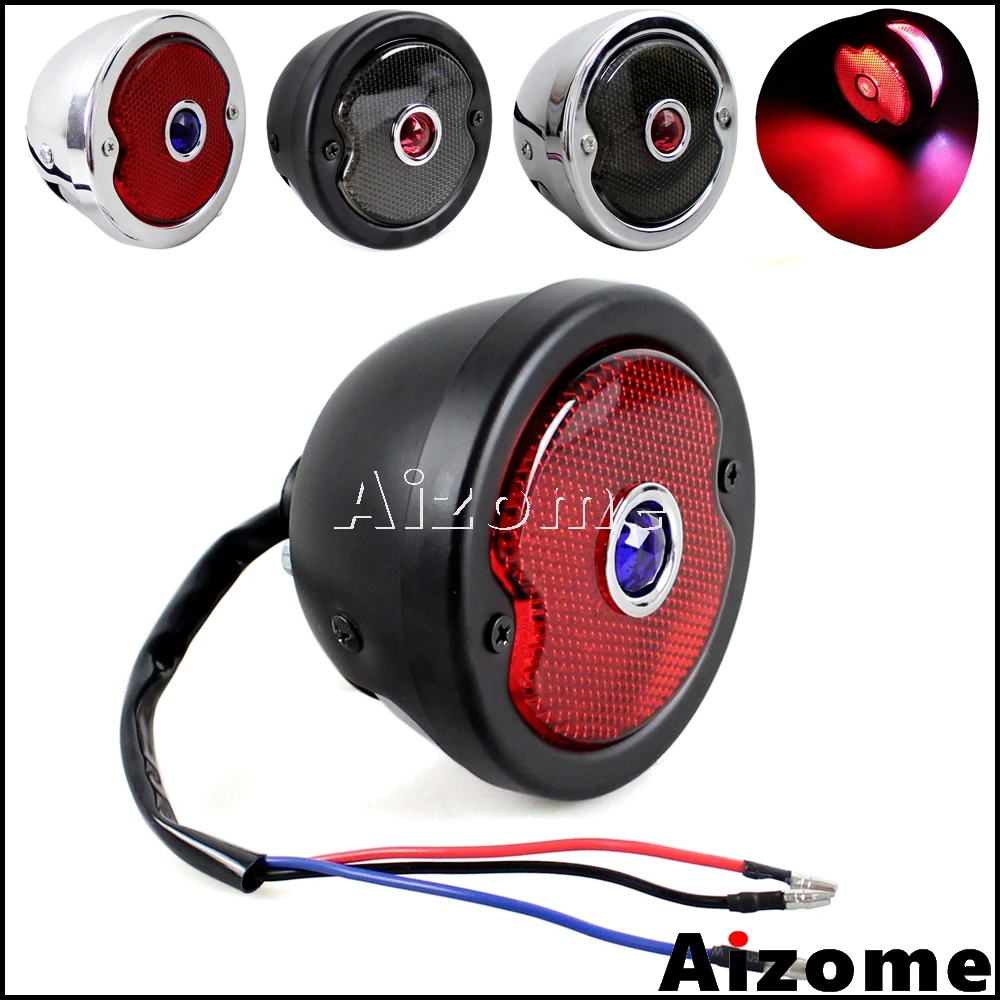 

Retro Motorcycle LED Taillight Brake Duolamp Pick-up Wagon Model A Rear Stop Light For Harley Bobber Chopper Cafe Racer Cruiser