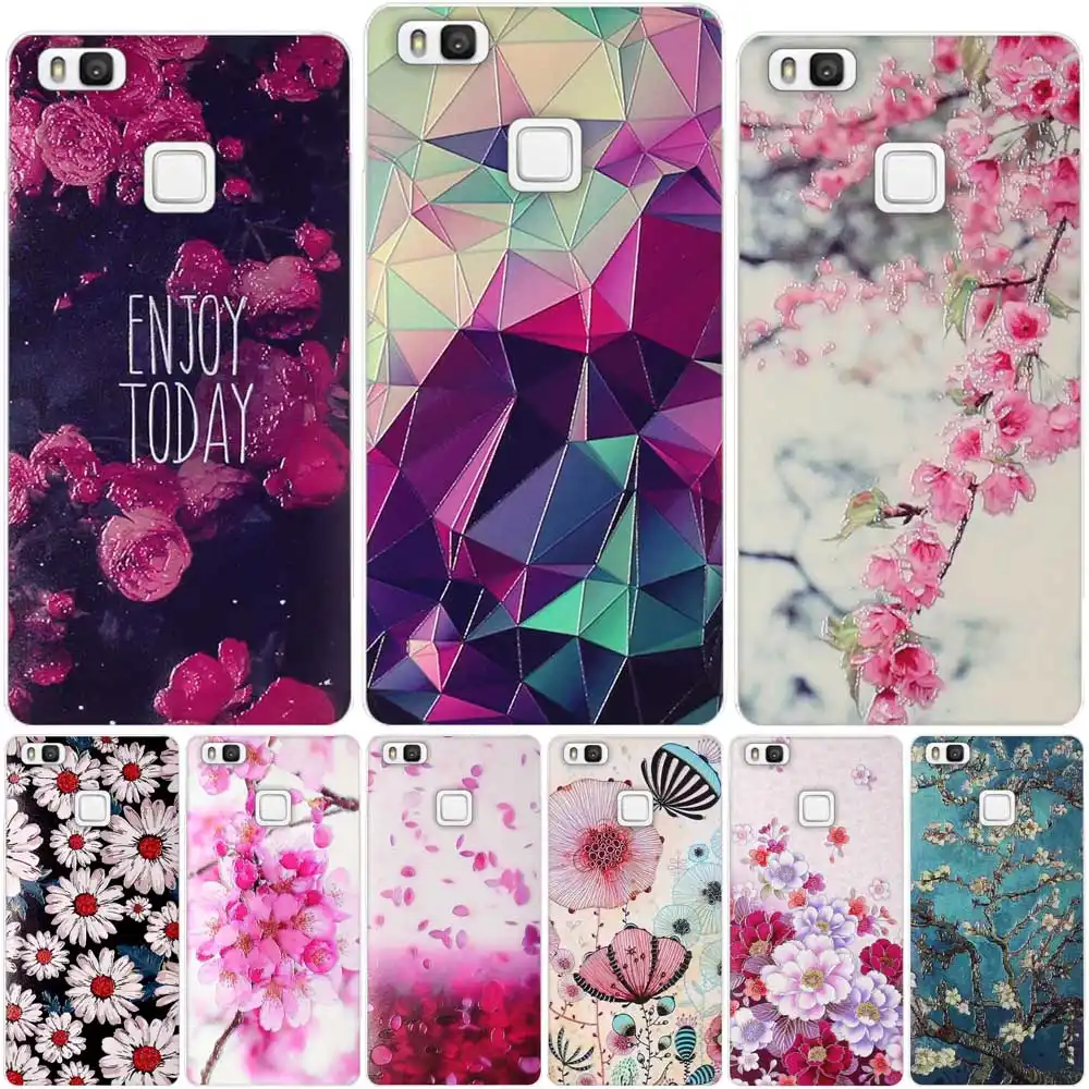 2016 мягкий ТПУ защитный чехол для Coque Huawei Ascend P9 Lite силиконовая задняя крышка Fundas