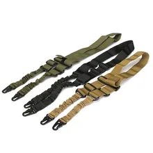 Army Green Black TAN Double Point Gun Sling For Wargame CS Equitment 2 Point Gun Rope Gun Accessories