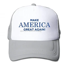Make America Great Again Унисекс Мужская кепка-Дальнобойщик Регулируемая сетчатая Кепка