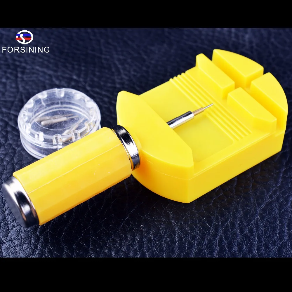 

Forsining Watch Tool Remove Stainless Steel Watch Repair Tools Yellow Plastic Quality Design Adjusting the Watchband Easily