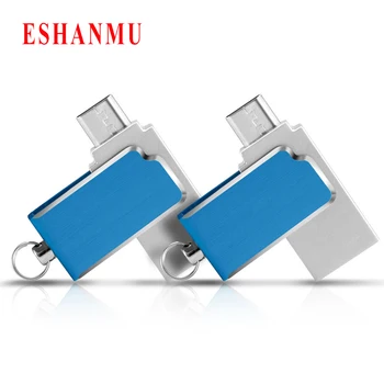 

Mini Rotate OTG USB flash drive 8GB 16GB 32GB 64GB usb flash card for Android Smartphone pen drive OTG Pendrive