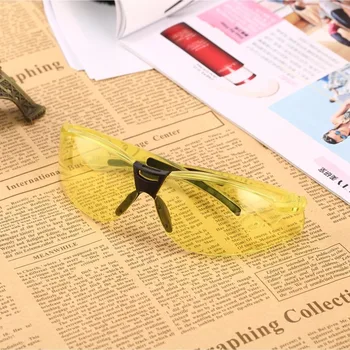 

PC Safety Glasses UV-protection Motorcycle Goggles Dust Wind Splash Proof Impact Resistance Eyewear for Riding Cycling Camping