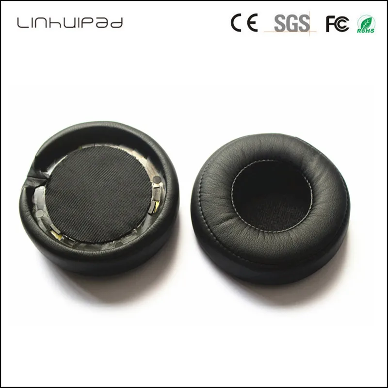 Linhuipad Headphone Ear Pads Cushion Leather Ear Cups for Beat By Dr Dre PRO DETOX Headphones with aliexpress free Shipping