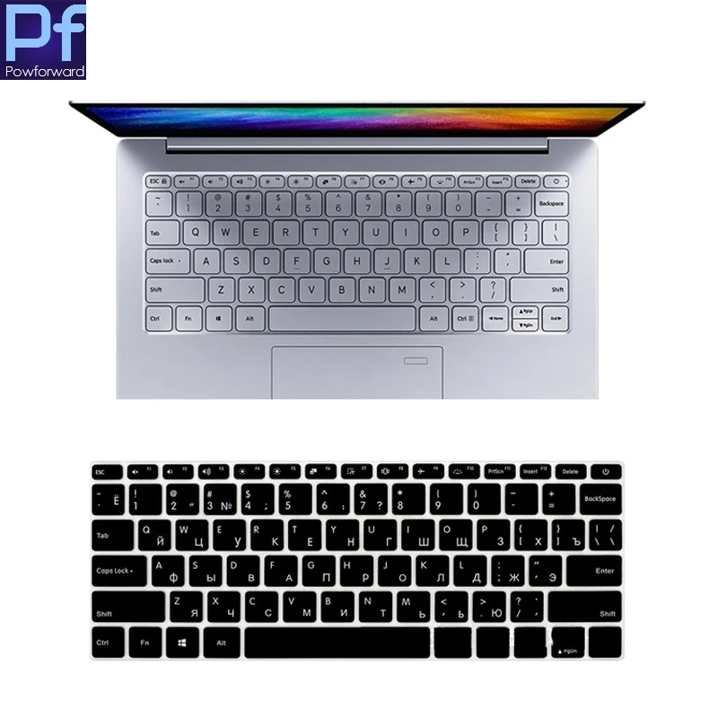 Чехол для клавиатуры Xiaomi Mi Notebook Air 12 5 13 3 15 6 Pro игровой чехол русской раскладки|keyboard