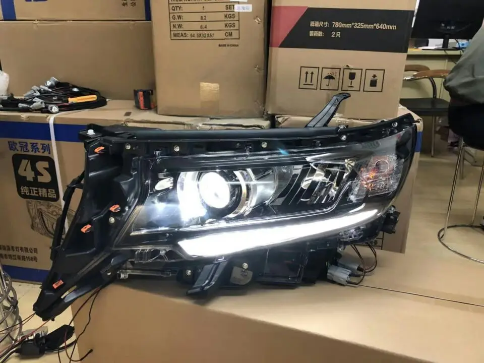 HID,~, автомобильный Стайлинг для фар Prado, Cruiser, vios, RAV4, camry, Hiace, sienna, yaris, Tacoma, автомобильные аксессуары, Prado фара